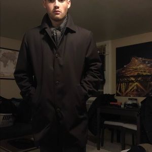 Ermenegildo Zegna Cashmere Lined Coat L (52/42)